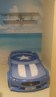 Кроватка-машина