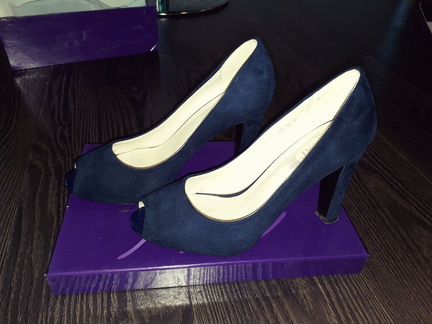Тёмно-синие Туфли 38 размер