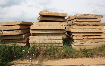 Дорожная плита 3х1,7 б/у