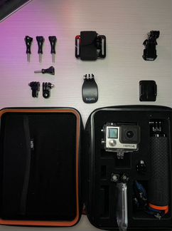 Gopro hero 4 Silver + Аксессуары