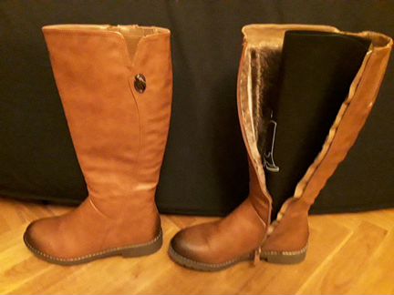 Сапоги зимние, размер 37