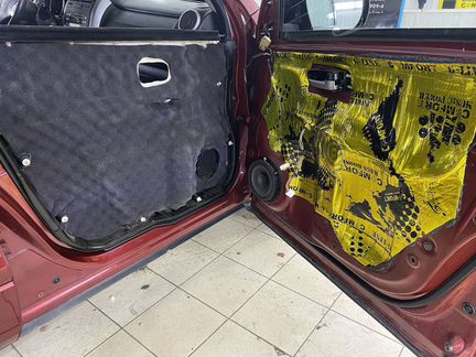 Шумоизоляция дверей