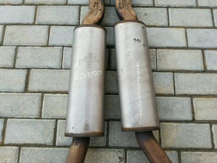 Выхлопная система глушитель Мерседес W222 S222 A22