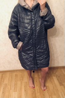 Пуховик женский новый италия FiorellaRubino. 56