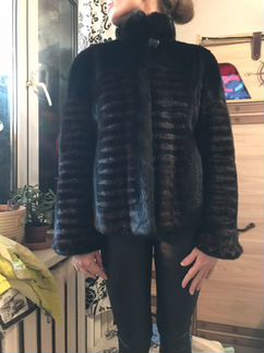 Полушубок норка автоледи новый 44