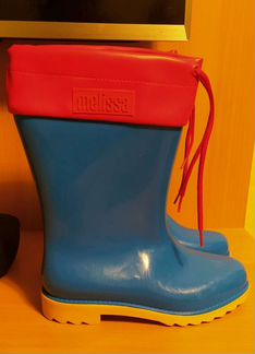 Резиновые сапоги Melissa, новые, разм.34
