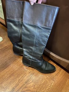 Сапоги кожанные