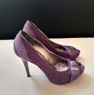 Туфли с открытым носом