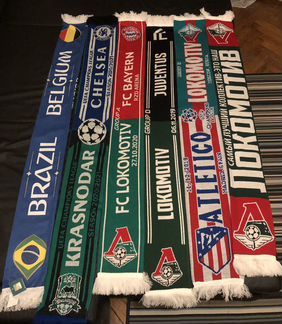 Матчевые шарфы с футбола