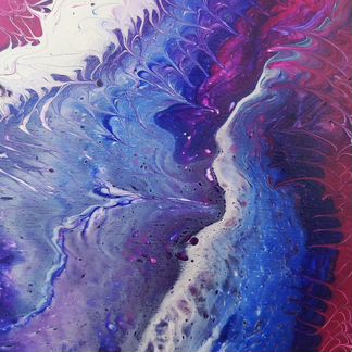 Интерьерные картины, Флюид Арт, Жидкий акрил