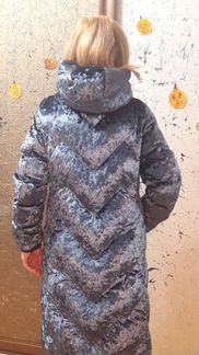 Зимний пуховик новый 44