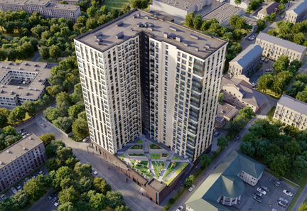 2-к квартира, 59.3 м², 4/24 эт.