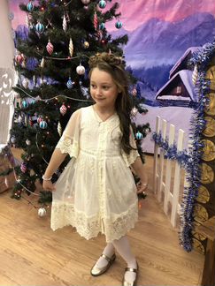 Платье на девочку 122