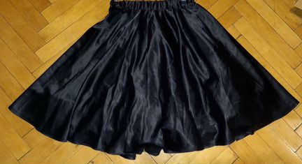 Юбка-пачка атласная