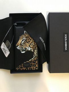 Чехол Dolce Gabbana оригинал iPhone 7 8 Plus серый