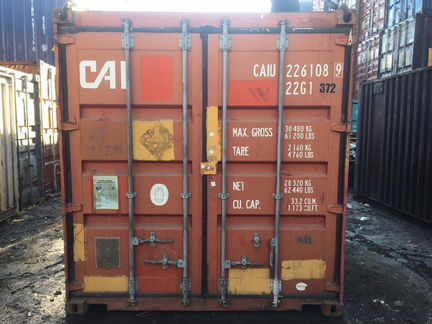 Морской контейнер 20 фут бу в Москве