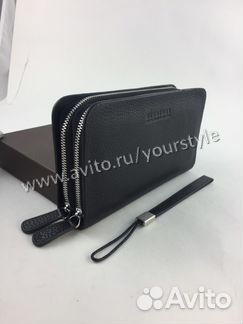 Мужской клатч с двумя молниями Burberry арт.1874