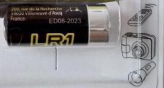Батарейка алкалиновая LR1 1,5v