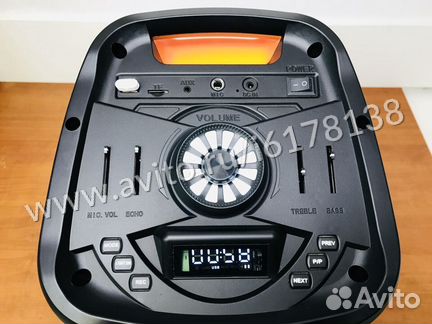 Портативная колонка для Караоке Party Box LQY08