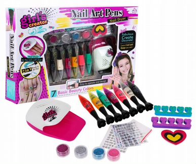 Набор для росписи ногтей детский Nail Art Pens