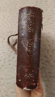 Сумка ретро коричневая, под реставрацию