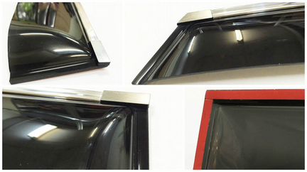 Дефлекторы-с-Хром-молдингом 