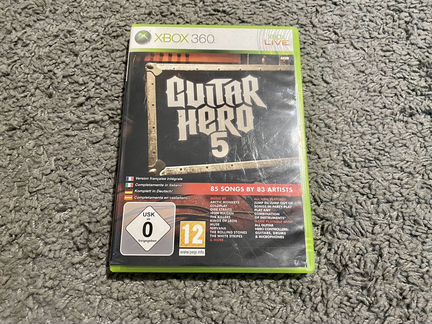 Guitar Hero 5 Xbox 360 лицензия
