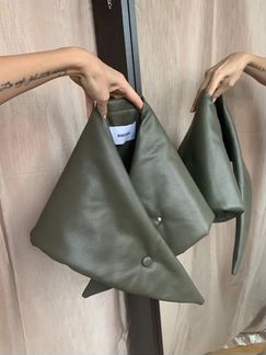 Косынка из экокожи Nanushka