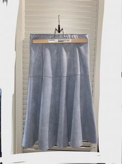 Юбка замша Zara миди