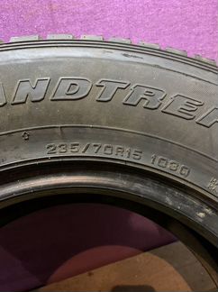 235/70/15 Dunlop Grandtrek sj6 (2шт)