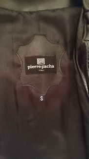 Пальто кожаное, р.S