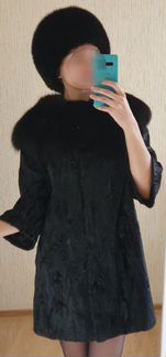 Шапка из меха лисы