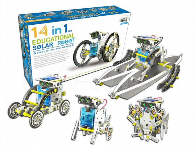 build your own solar robot