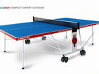 Теннисный стол Compact Expert Outdoor blue