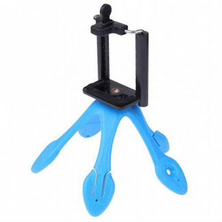 Гибкий мини штатив Gekko T-3825-3 blue