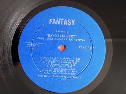 Creedence Clearwater Revival Bayou Country 1 press