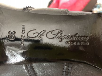 Ботильоны женские натуральная кожа Италия дизайнер