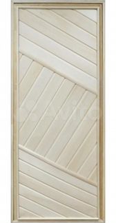 Двери деревянные для бани и сауны