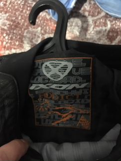 Мотокуртка кожаная