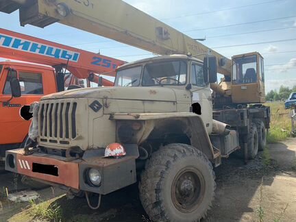 Кран Автомобильный 25 тонн на шасси Урал кс-45271
