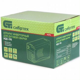 Свар.аппарат Сибртех идс-190 новый 190А