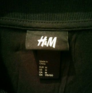 Поло мужское H-M, размер М (новое)