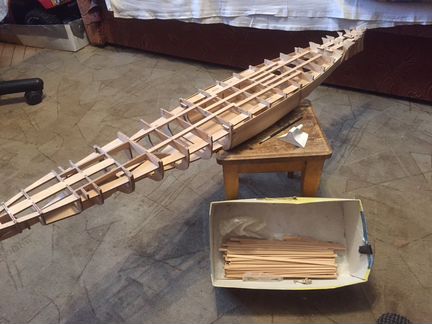 Копийная модель корабля Бисмарк