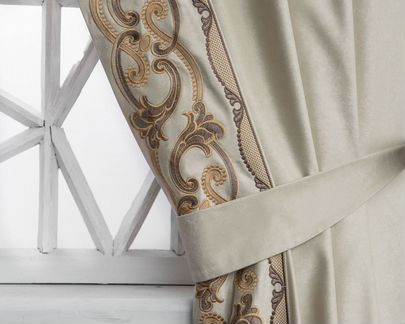 Набор штор «Валери» с вышивкой