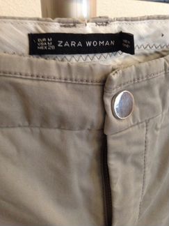 Брючки укороченные zara woman. Разм. 44-46
