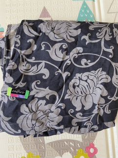 Слинг zaffiro №17 7 Metal/Gray Flowers