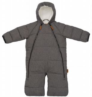 Детский комбинезон Mansita MinyMo 3-6м. серый