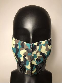 Многоразовые маски комуфляжные