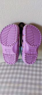 Сабо crocs для девочки С6 размер 22-23