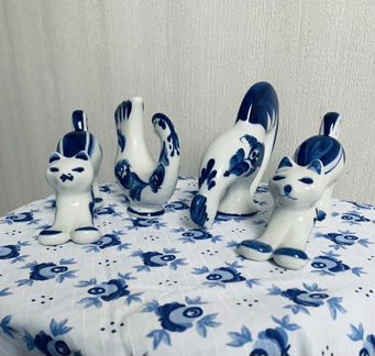 Фигурки гжель